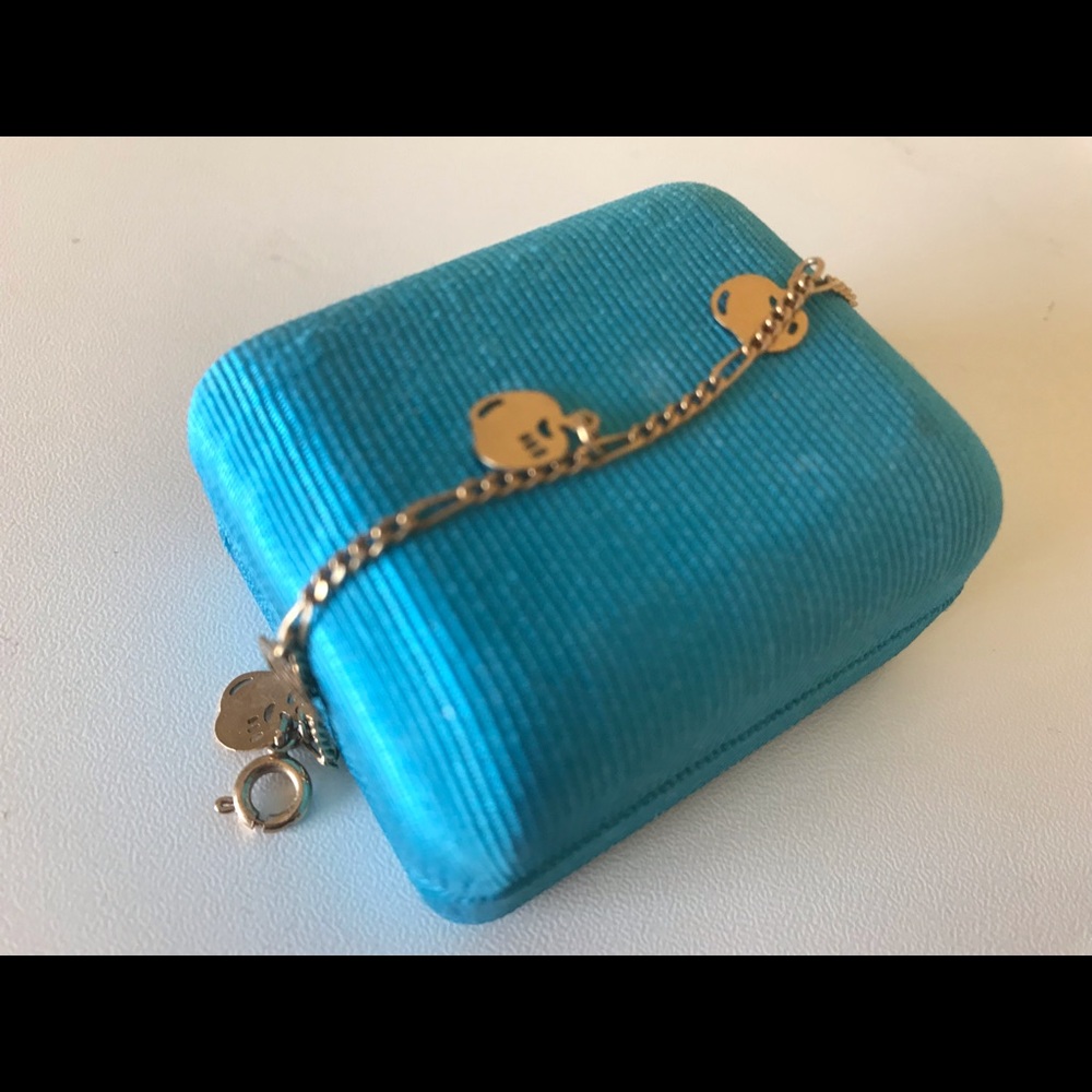 Gold filled baby bracelet nwot